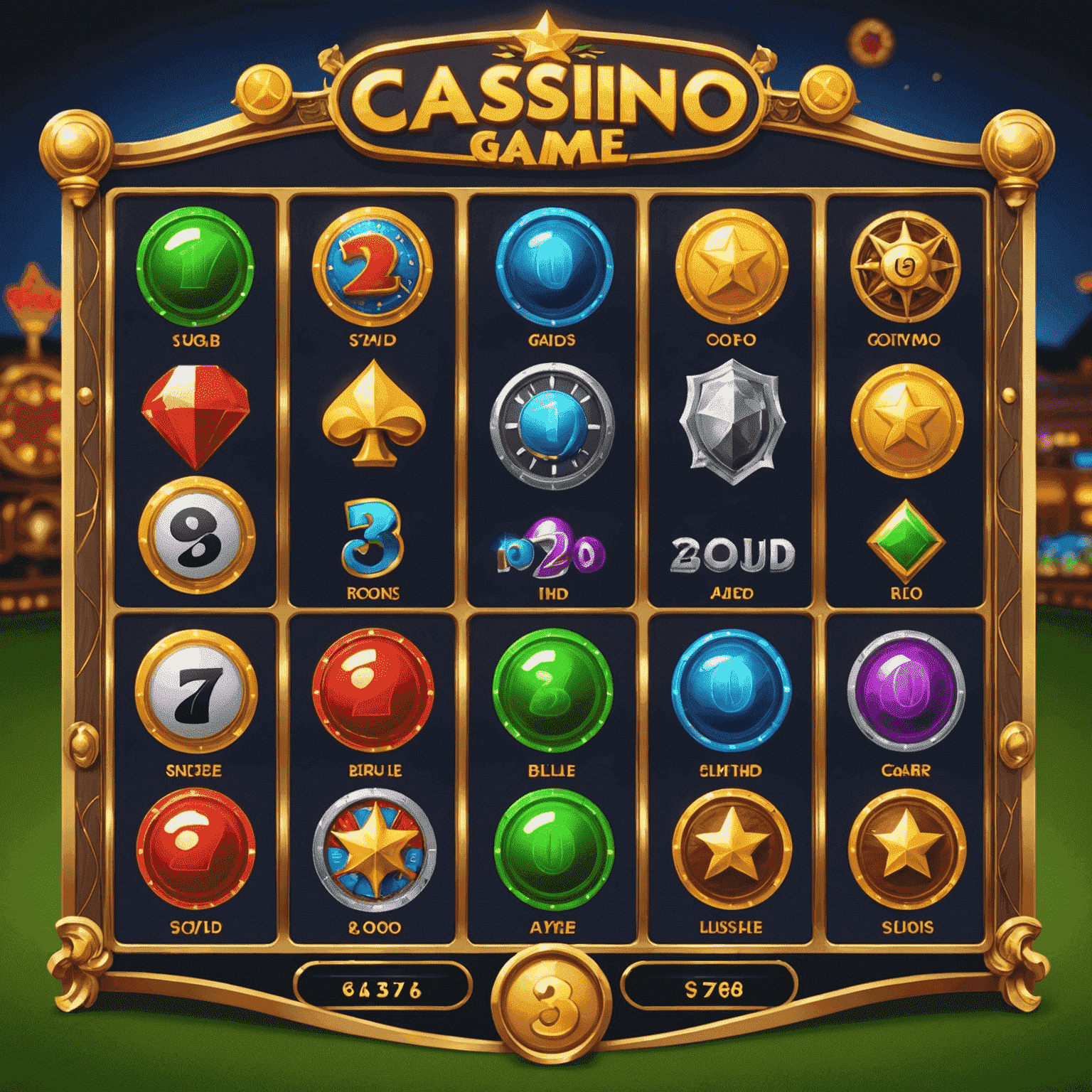 Exciting tournament leaderboard with player avatars, game icons, and prize indicators for various casino game categories